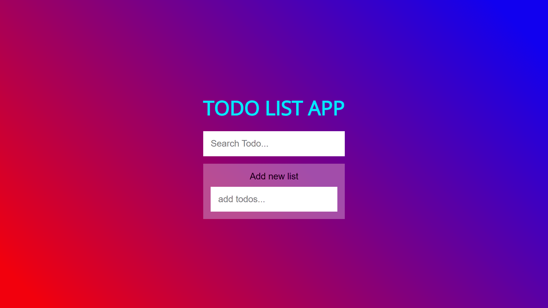 To-do-List